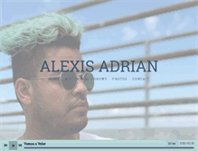 Tablet Screenshot of alexisadrian.com